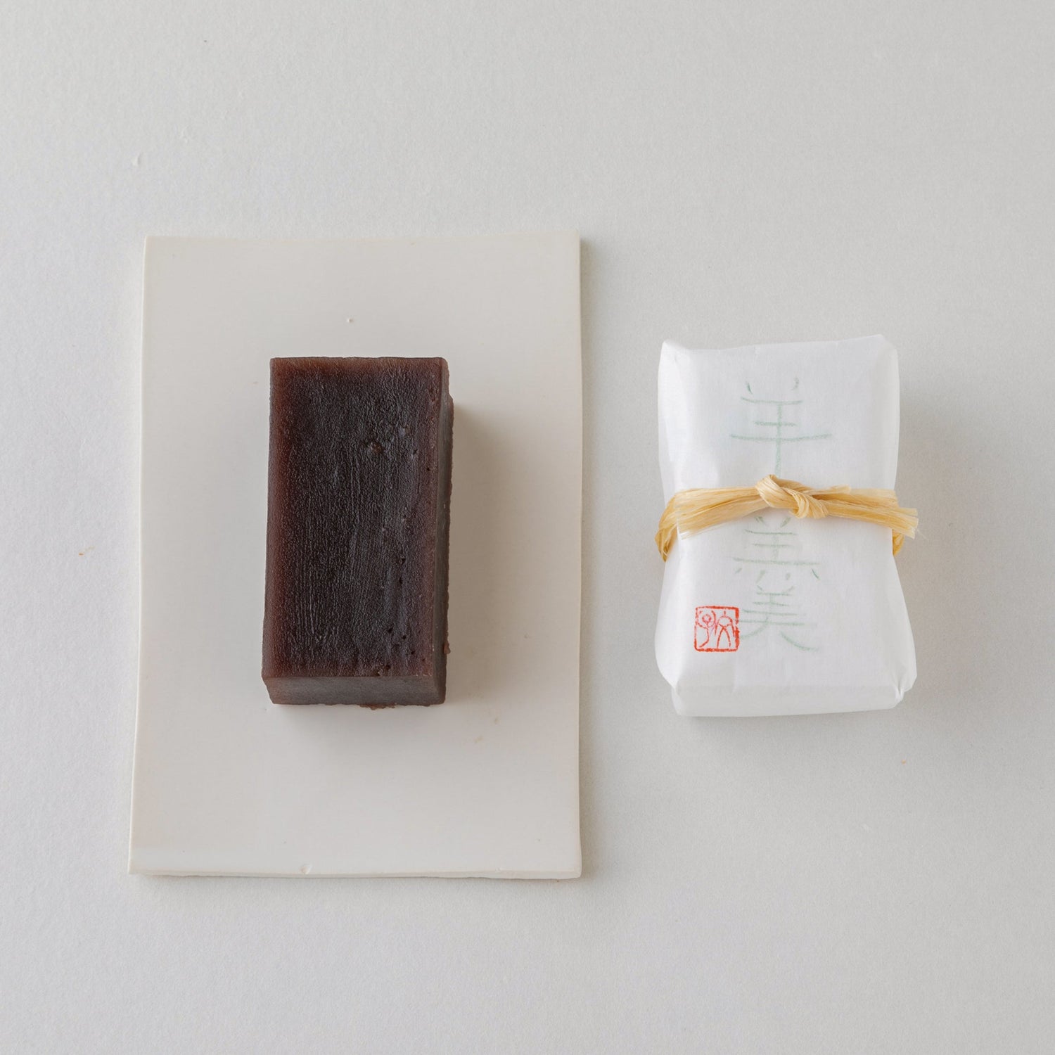 小倉羊羹 皮むき餡