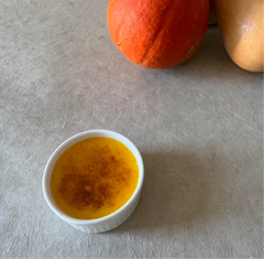 かぼちゃのクレームブリュレ