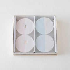 詰合せ 水羊羹(大納言小豆)・ 水羊羹(一粒国産栗入)各2個