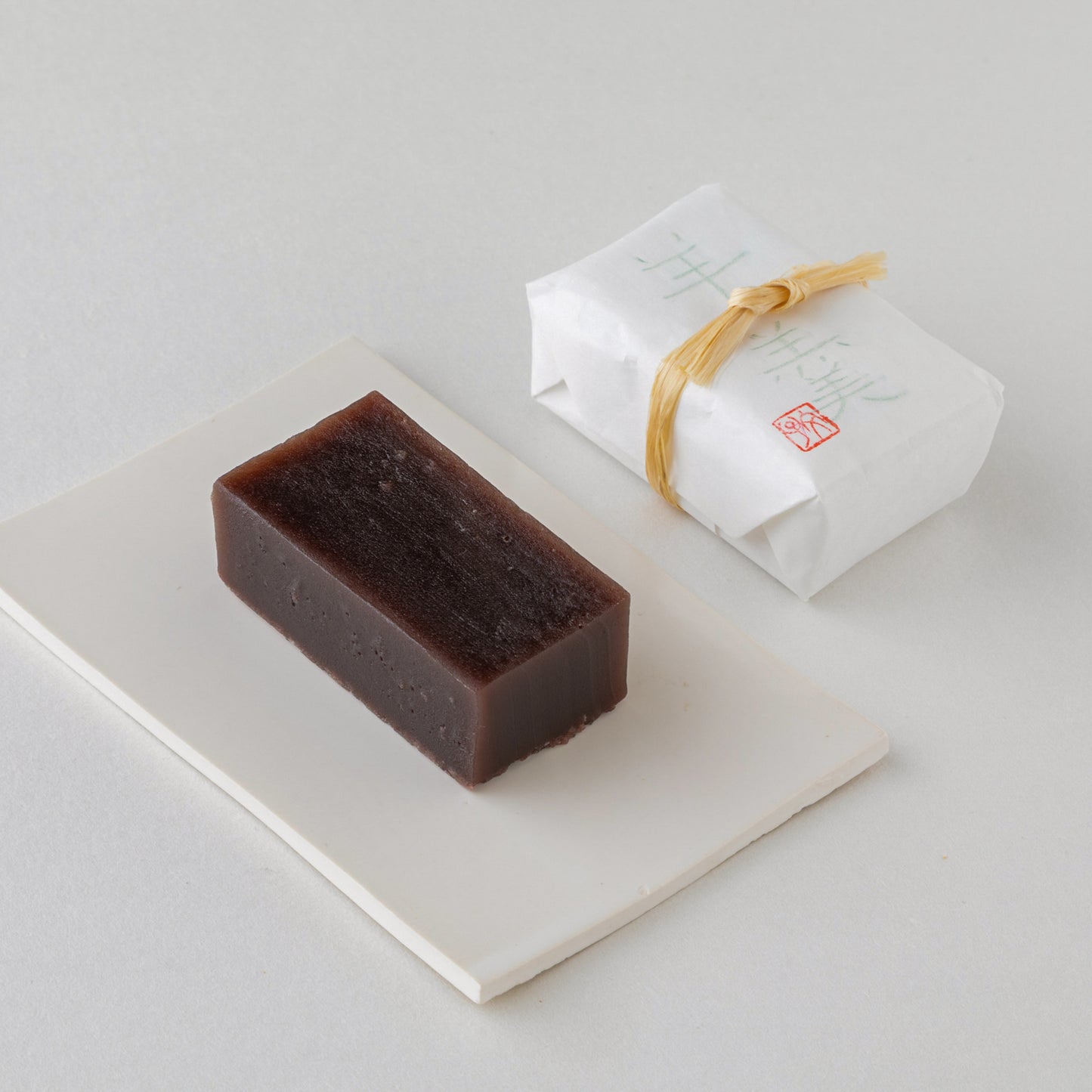 小倉羊羹 皮むき餡