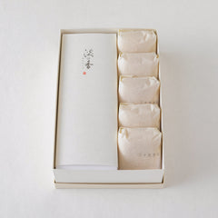 淡の香(プレーン)1箱 ・ 三十五万石(求肥餅入) 5個