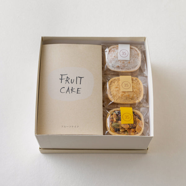 FRUITCAKE ・ 35 各3個