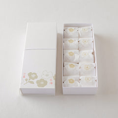 沙羅 5個 ・ 花椿 5個(専用箱入)