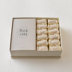 RICECAKE ・ 三十五万石（求肥餅入）6個 ・ 三十五万石（一粒国産栗入）6個